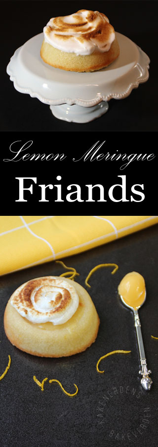 Lemon meringue friands